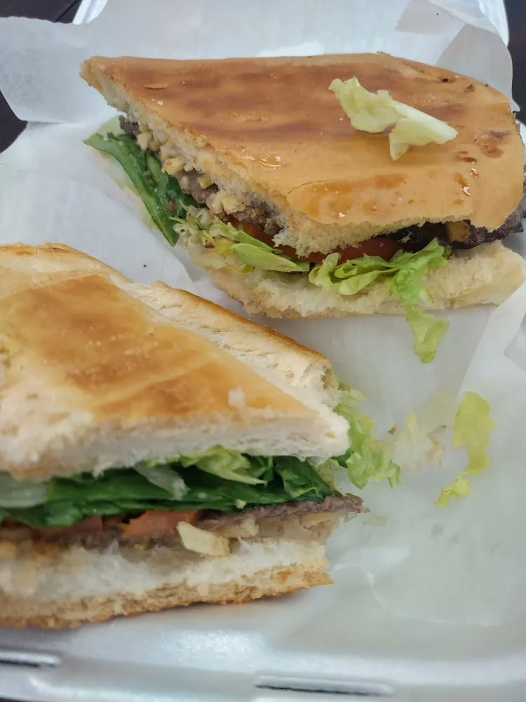 Cuban Steak Sandwich Pan Con Bistec